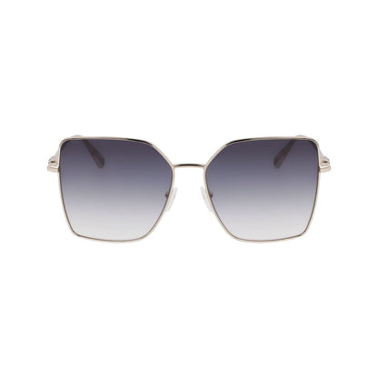 Longchamp Gold Metal Sunglasses