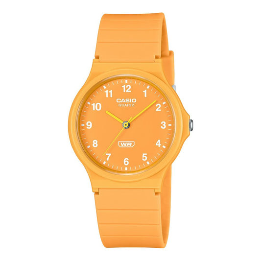Casio Orange Resin Dress Watch