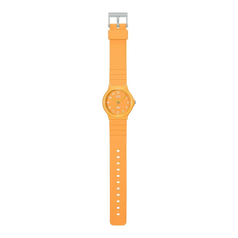 Casio Orange Resin Dress Watch