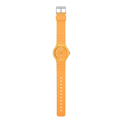 Casio Orange Resin Dress Watch