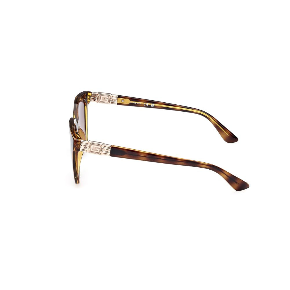 Guess Brown Resin Sunglasses
