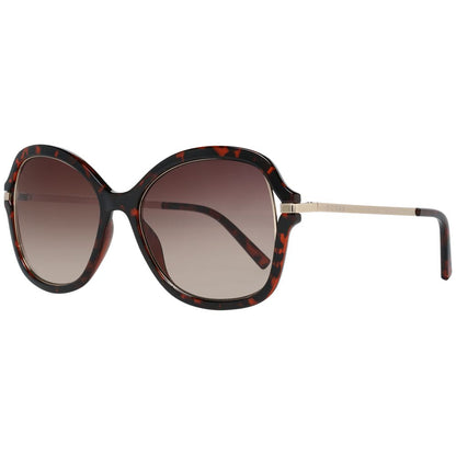Guess Brown Metal & Plastic Sunglasses