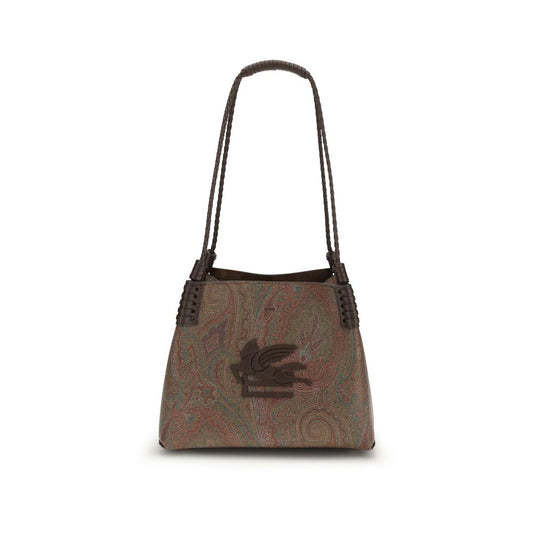 Etro Brown Pvc Shoulder Bag