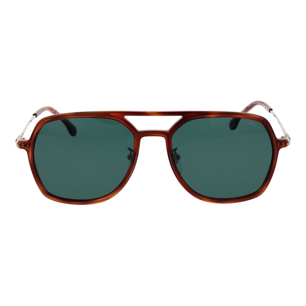 Lozza Brown Metal Sunglasses