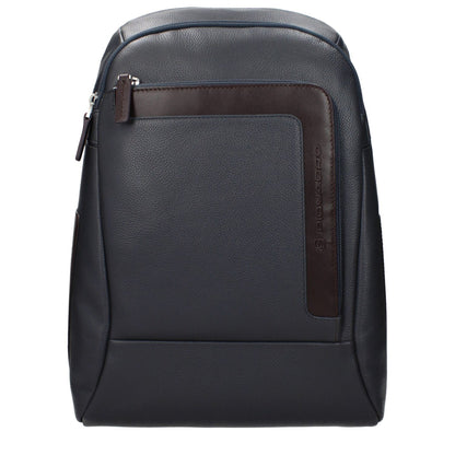 Piquadro Gray Leather Backpack