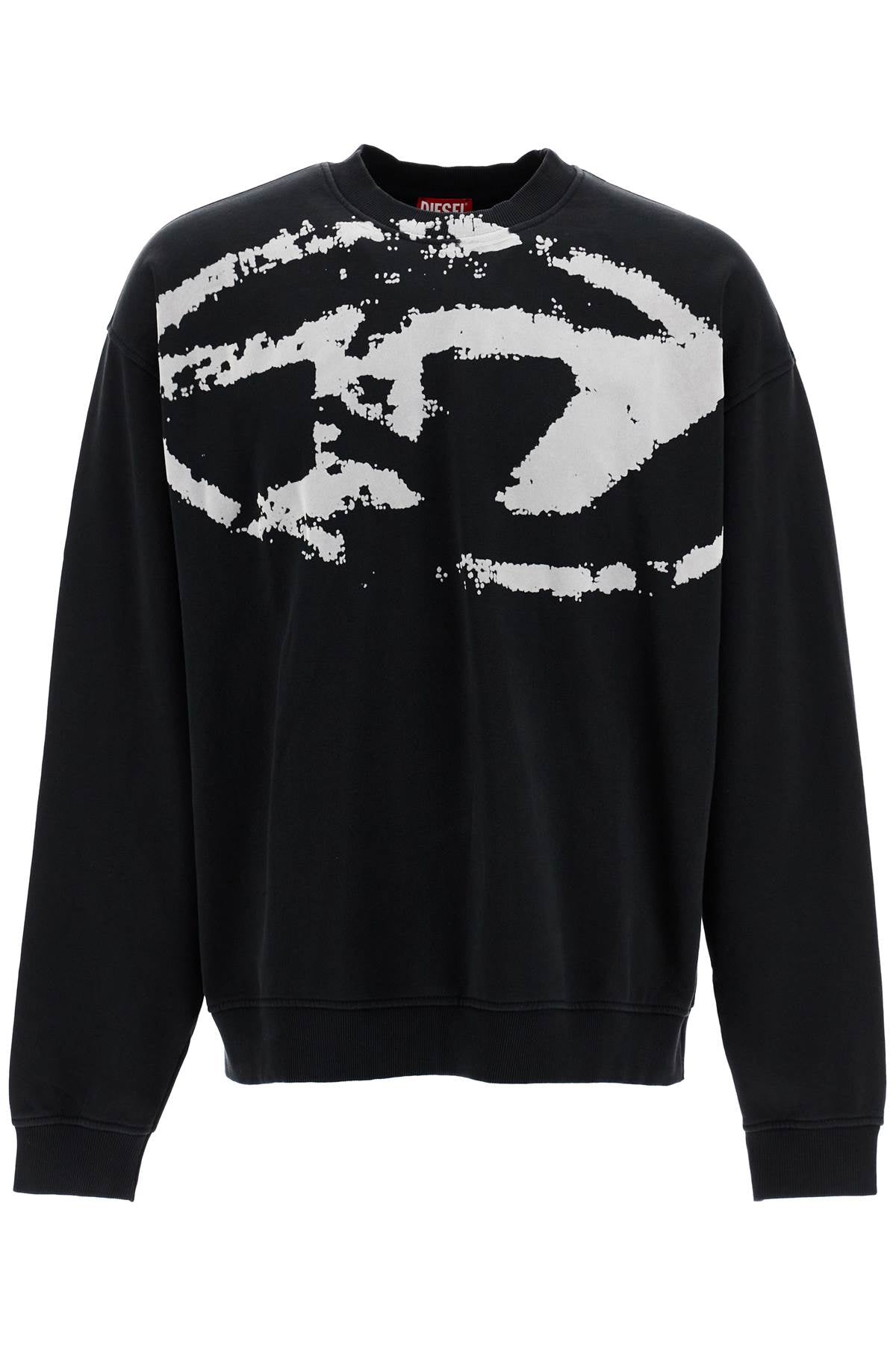 Diesel Diesel fleece sweatshirt with f Topwear Diesel