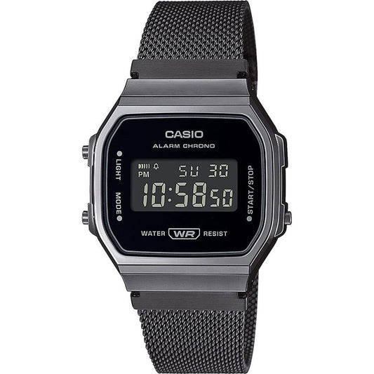 CASIO VINTAGE Mod. ICONIC - BLACK WATCHES CASIO COLLECTION & VINTAGE Black