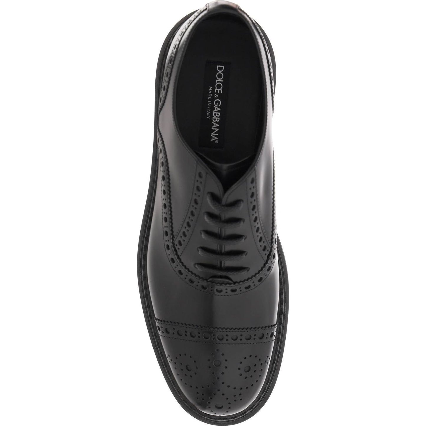 Dolce & Gabbana brushed leather oxford lace-ups Lace-ups Dolce & Gabbana