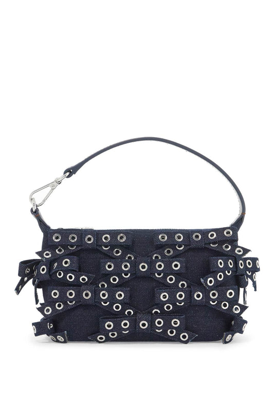 Ganni mini bow eyelet butterfly bag Shopper Ganni