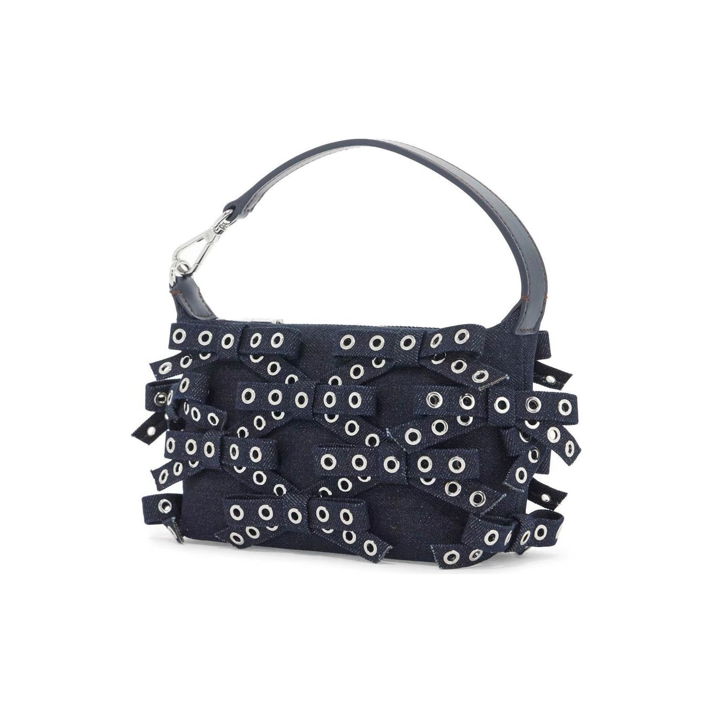 Ganni mini bow eyelet butterfly bag Shopper Ganni