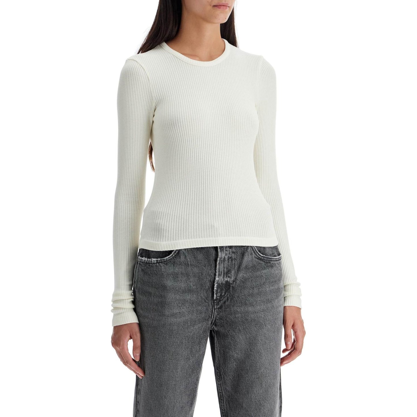 Agolde fitted long-sleeved top by Topwear Agolde