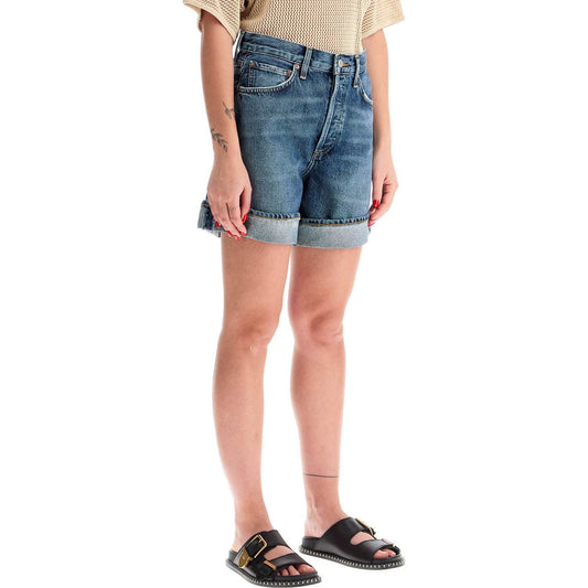 Agolde women's denim shorts for Short trousers Agolde