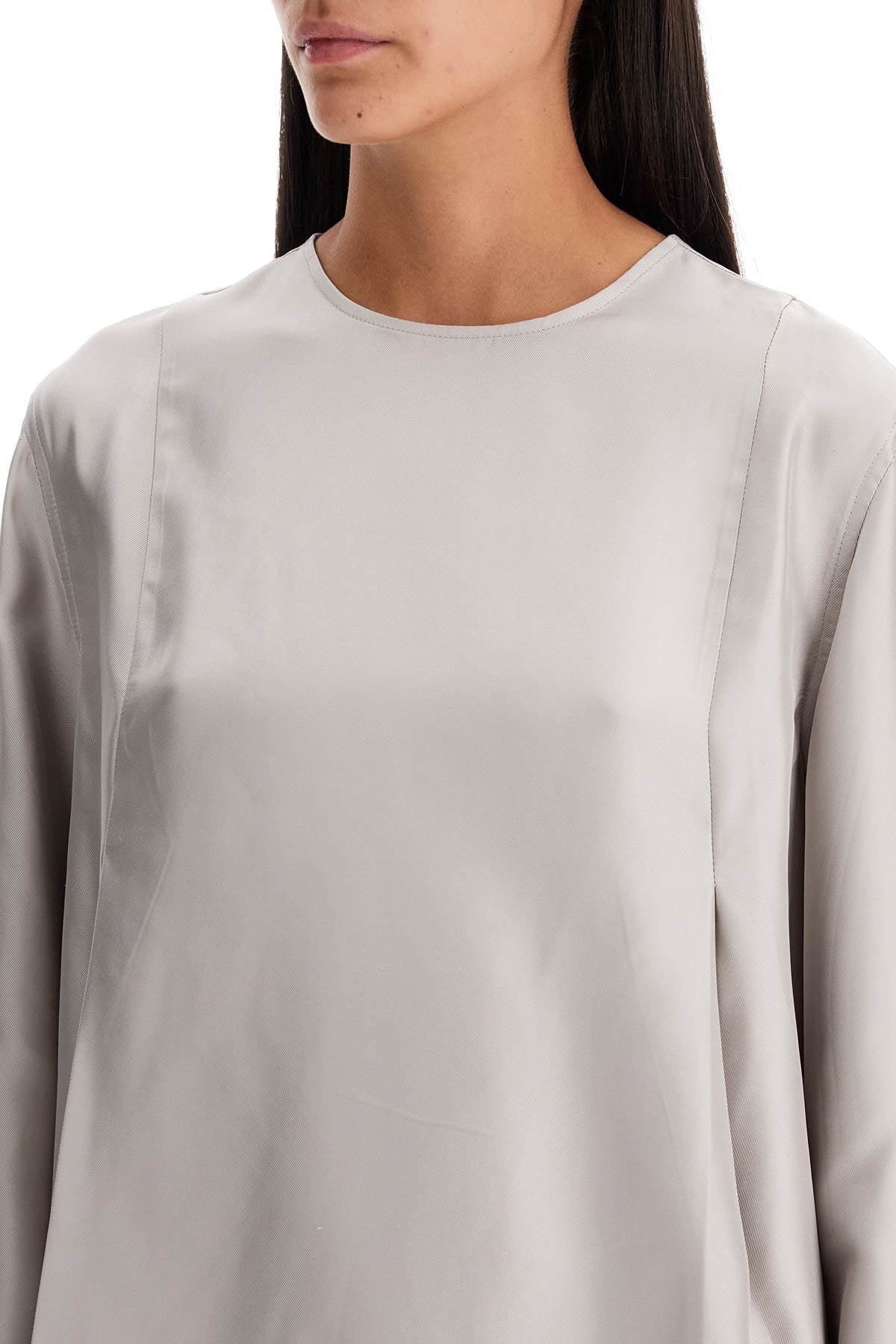 Loulou Studio silk adalyn blouse Topwear Loulou Studio