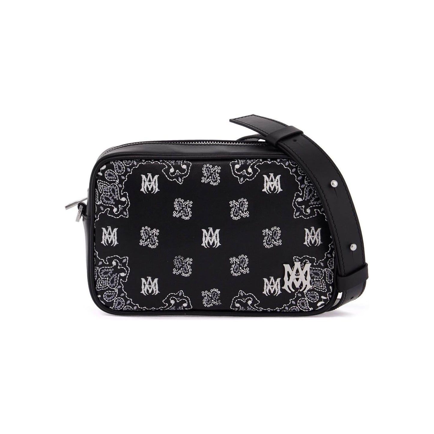 Amiri 'bandana embroidered camera bag with Handbag Amiri