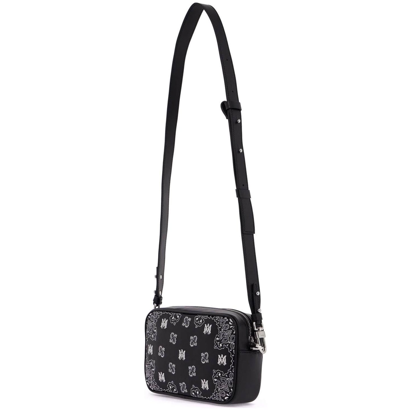 Amiri 'bandana embroidered camera bag with Handbag Amiri