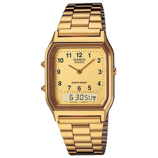 CASIO VINTAGE Mod. EDGY COLLECTION GOLD WATCHES CASIO COLLECTION & VINTAGE Tan