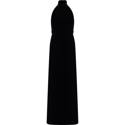 MAX MARA PIANOFORTE long velvet dress in armida style Dresses MAX MARA PIANOFORTE