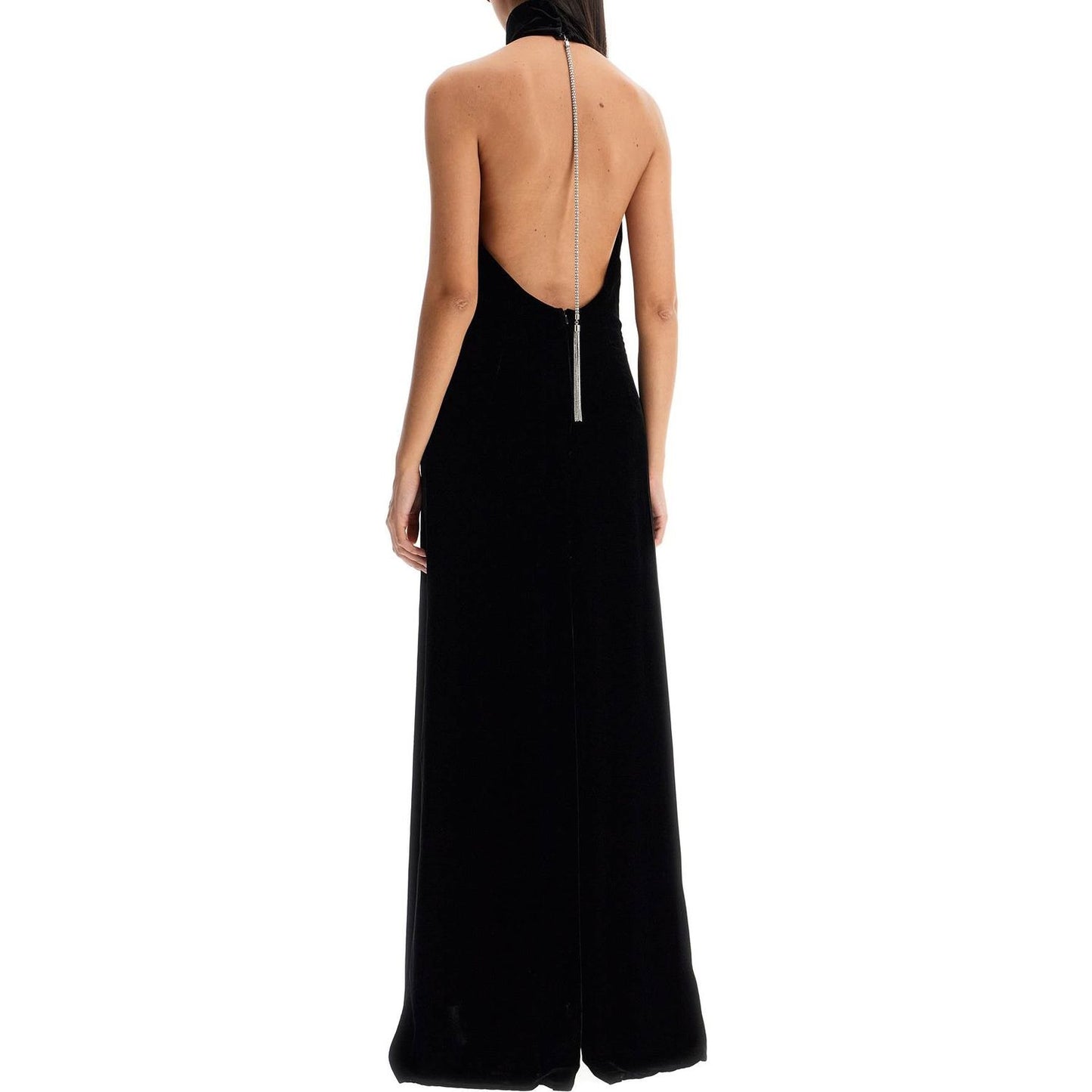 MAX MARA PIANOFORTE long velvet dress in armida style Dresses MAX MARA PIANOFORTE