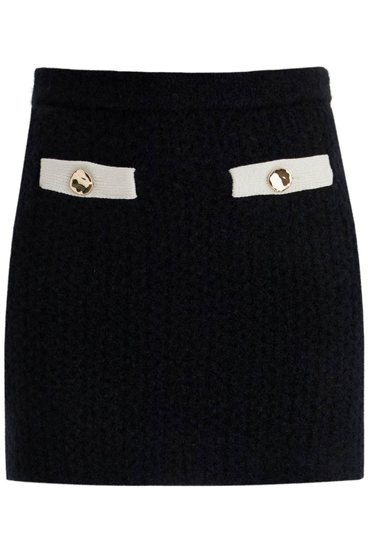 Self-Portrait Self Portrait alpaca knit mini skirt Skirts Self-Portrait