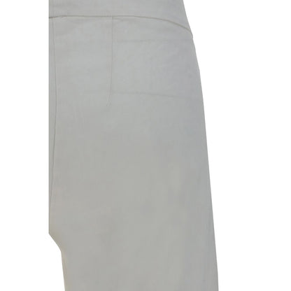 Avenue Montaigne White Rayon Casual Pants