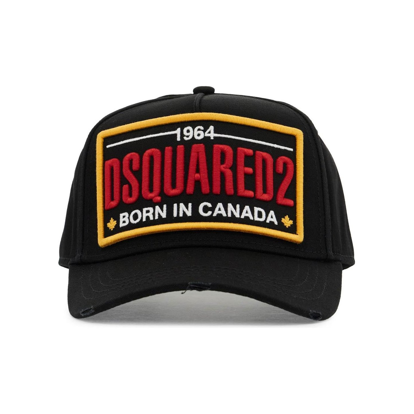 Dsquared2 baseball cap with logo patch Scarves Hats & Gloves Dsquared2