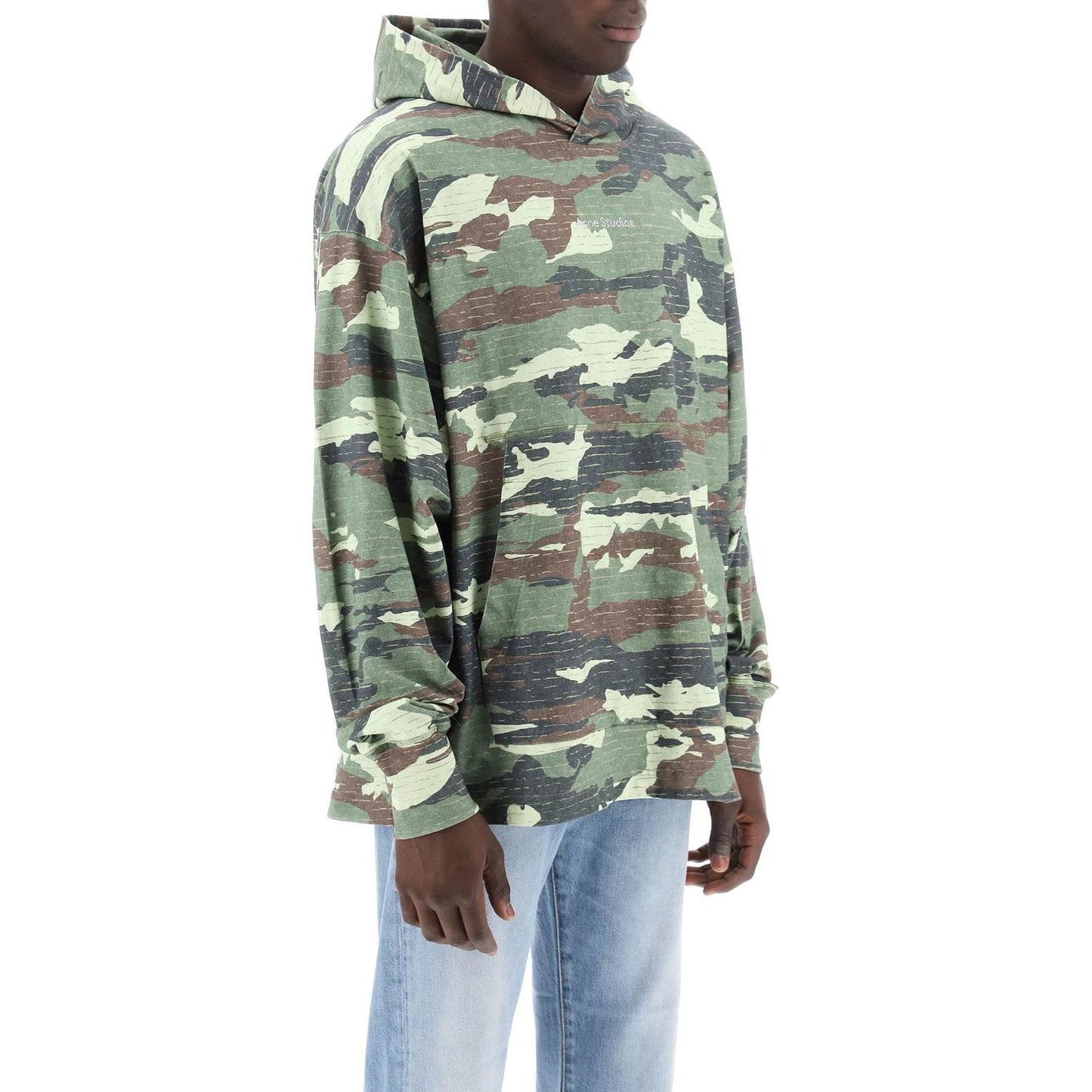 Acne Studios camouflage hoodie sweatshirt Topwear Acne Studios