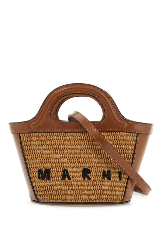 Marni tropicalia micro bucket bag