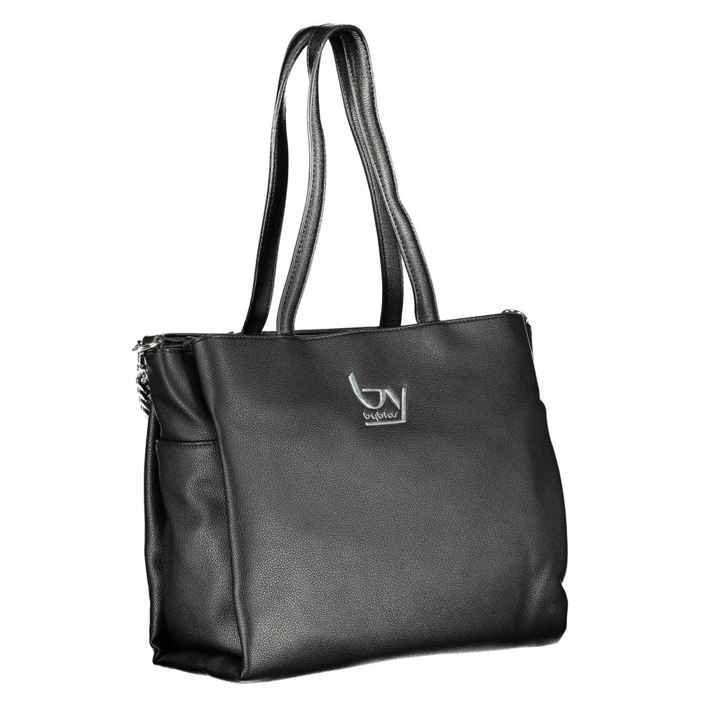 BYBLOS Black Polyurethane Women's Handbag