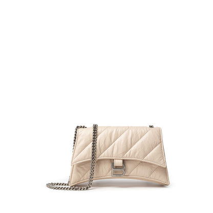 Balenciaga Beige Leather Shoulder Bag Balenciaga