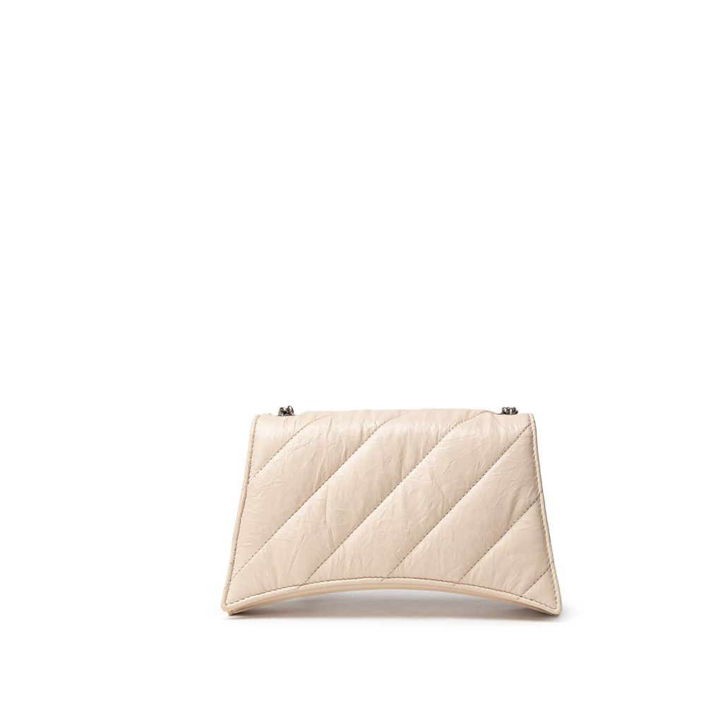 Balenciaga Beige Leather Shoulder Bag Balenciaga