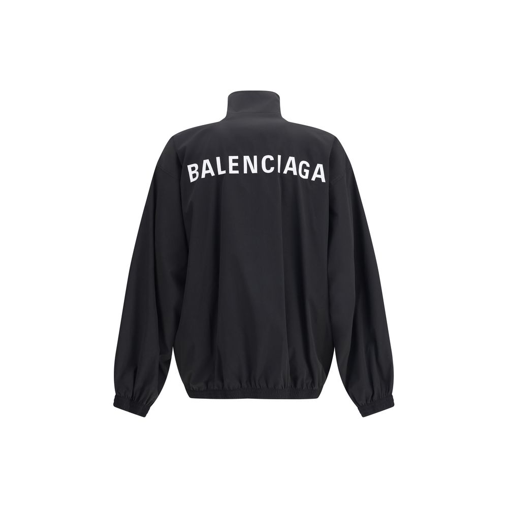 Balenciaga Black Polyester Shell Jacket Balenciaga