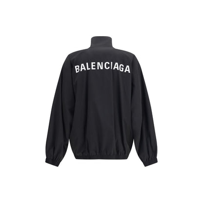 Balenciaga Black Polyester Shell Jacket Balenciaga