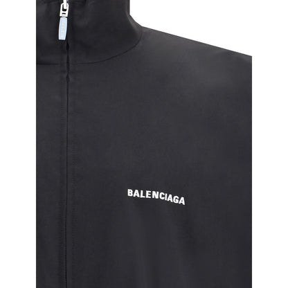 Balenciaga Black Polyester Shell Jacket Balenciaga