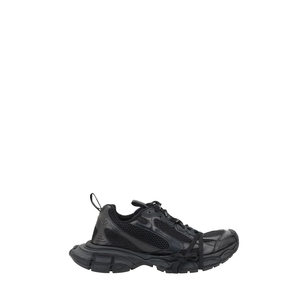 Balenciaga Black Rubber Athletic Sneakers Balenciaga