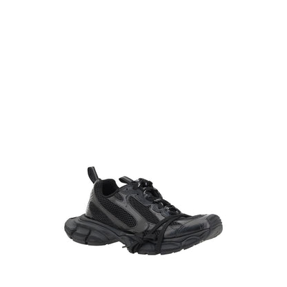 Balenciaga Black Rubber Athletic Sneakers Balenciaga