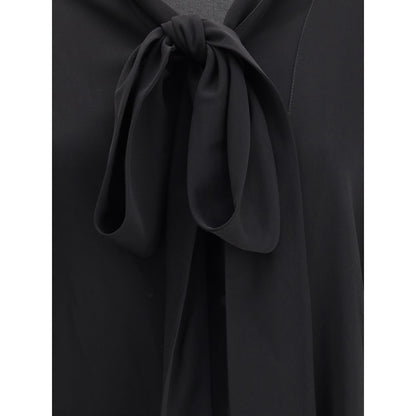 Balenciaga Black Silk Blouse Balenciaga