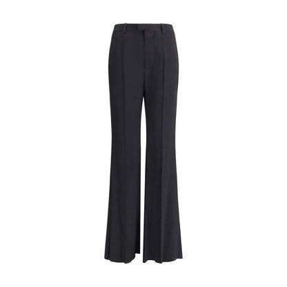 Balenciaga Black Viscose Flared Pants Balenciaga