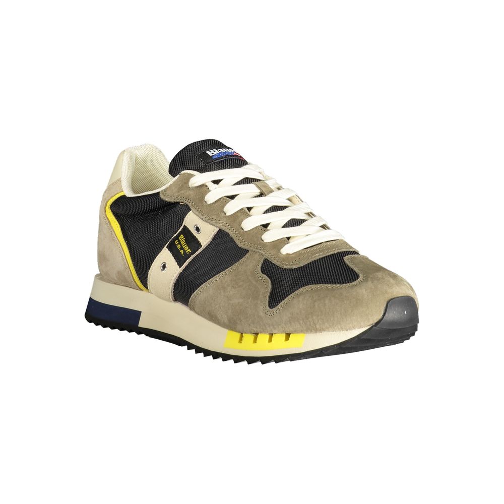 Blauer Verde Polyurethane Men Sneaker