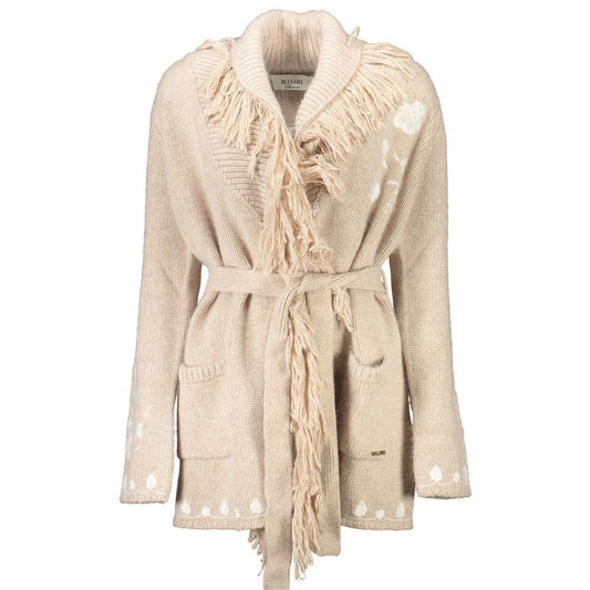 Blugirl Beige Wool Cardigan