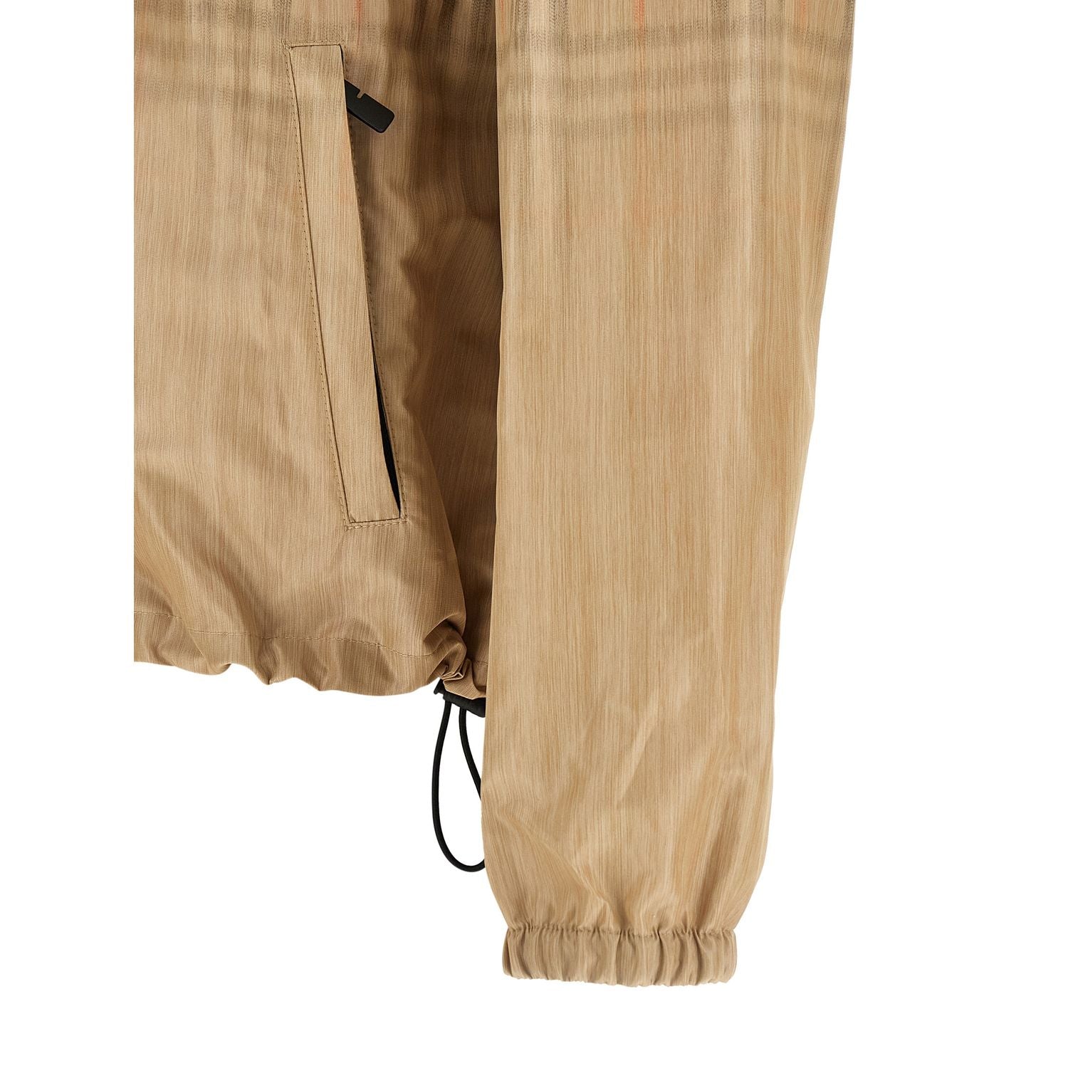 Burberry Beige Viscose Shell Jacket