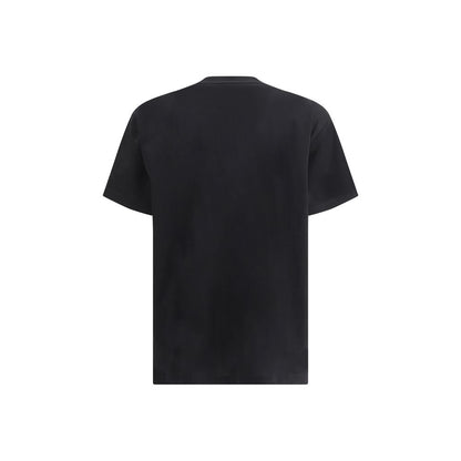 Burberry Black Cotton T-Shirt Burberry
