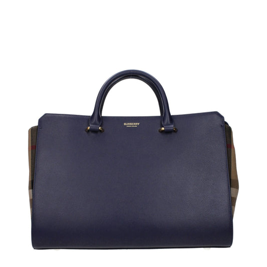 Burberry Blue Leather Handbag