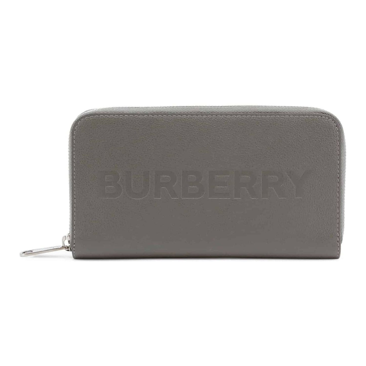 Burberry Leather Wallets in Grey Burberry