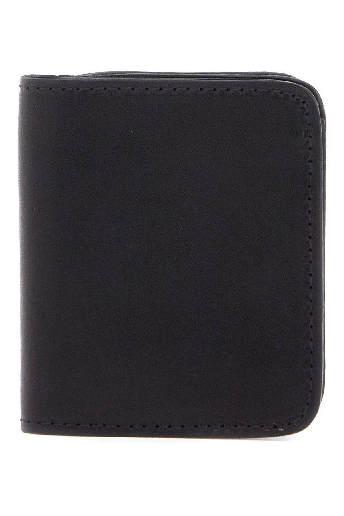 Guidi black kangaroo leather wallet for men with snap closure and compartments Small Leather Goods Guidi