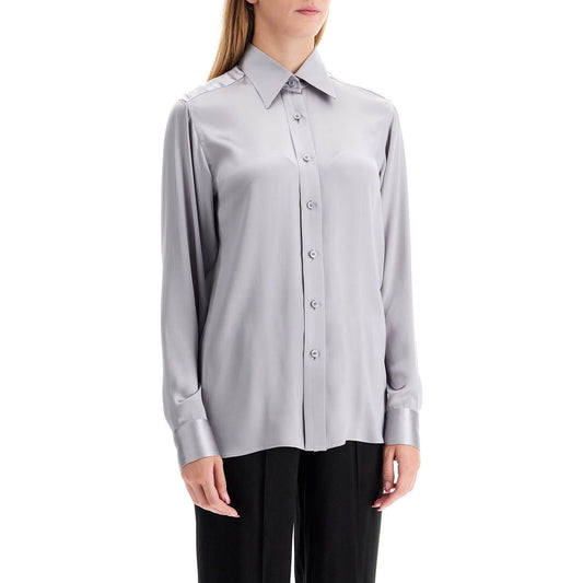 Tom Ford silk satin shirt for women Topwear Tom Ford