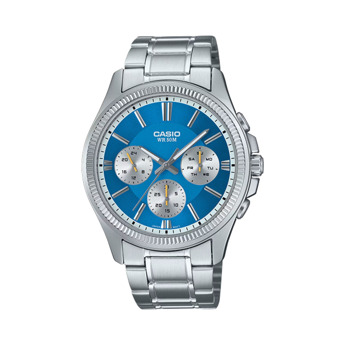 CASIO Mod. DAY DATE MULTIFUNCTION - LIGHT BLUE Category - Watches,Gent,gent re,Gent Ready stocked Watches,Men,READY STOCKED WATCHES,Watches,Watches - Accessories,Wristwatch
