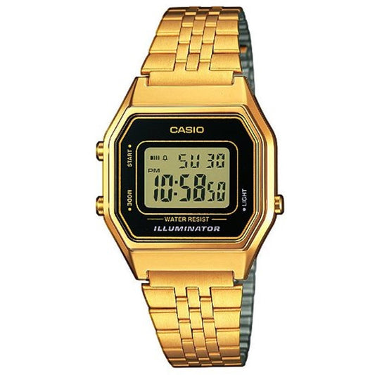 CASIO VINTAGE Mod. ICONIC LADY GOLD - BLACK Lady Ready Stocked Watches,READY STOCKED WATCHES,Unisex,Watches,Watches - Accessories,Women,Wristwatch