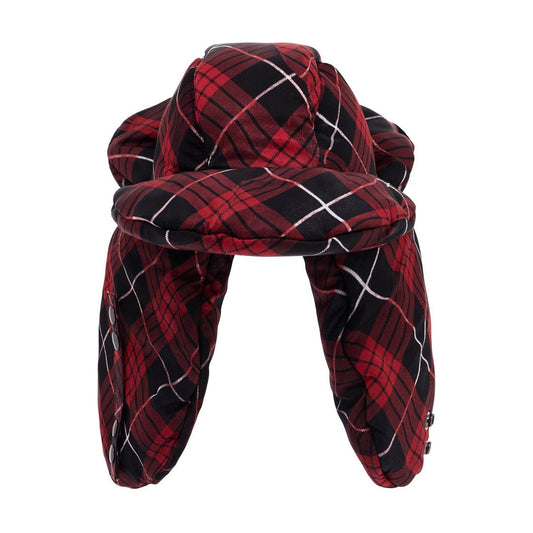 JEAN PAUL GAULTIER "oversized tartan Scarves Hats & Gloves JEAN PAUL GAULTIER