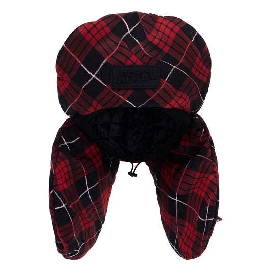 JEAN PAUL GAULTIER "oversized tartan Scarves Hats & Gloves JEAN PAUL GAULTIER