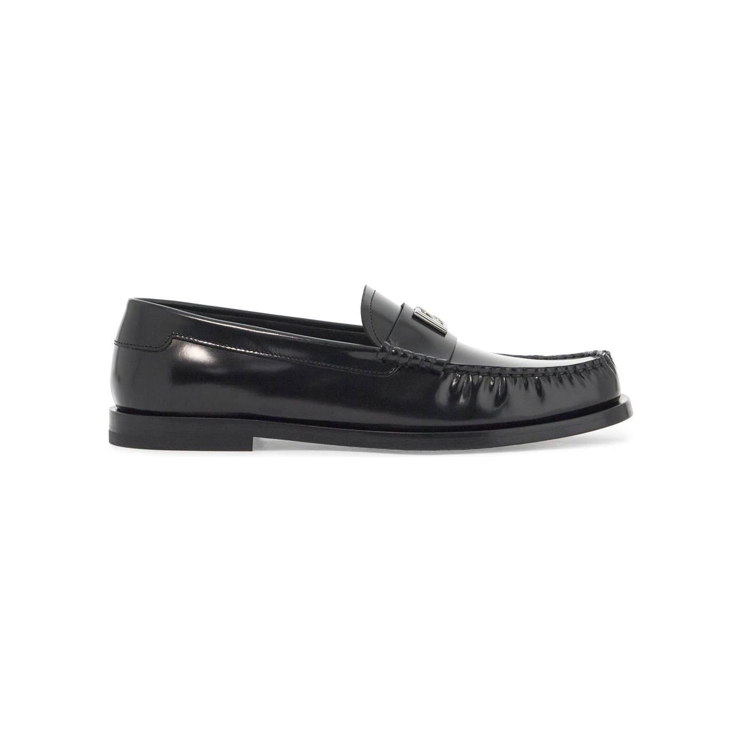 Dolce & Gabbana brushed leather loafers Loafers Dolce & Gabbana